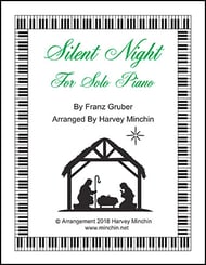 Silent Night piano sheet music cover Thumbnail